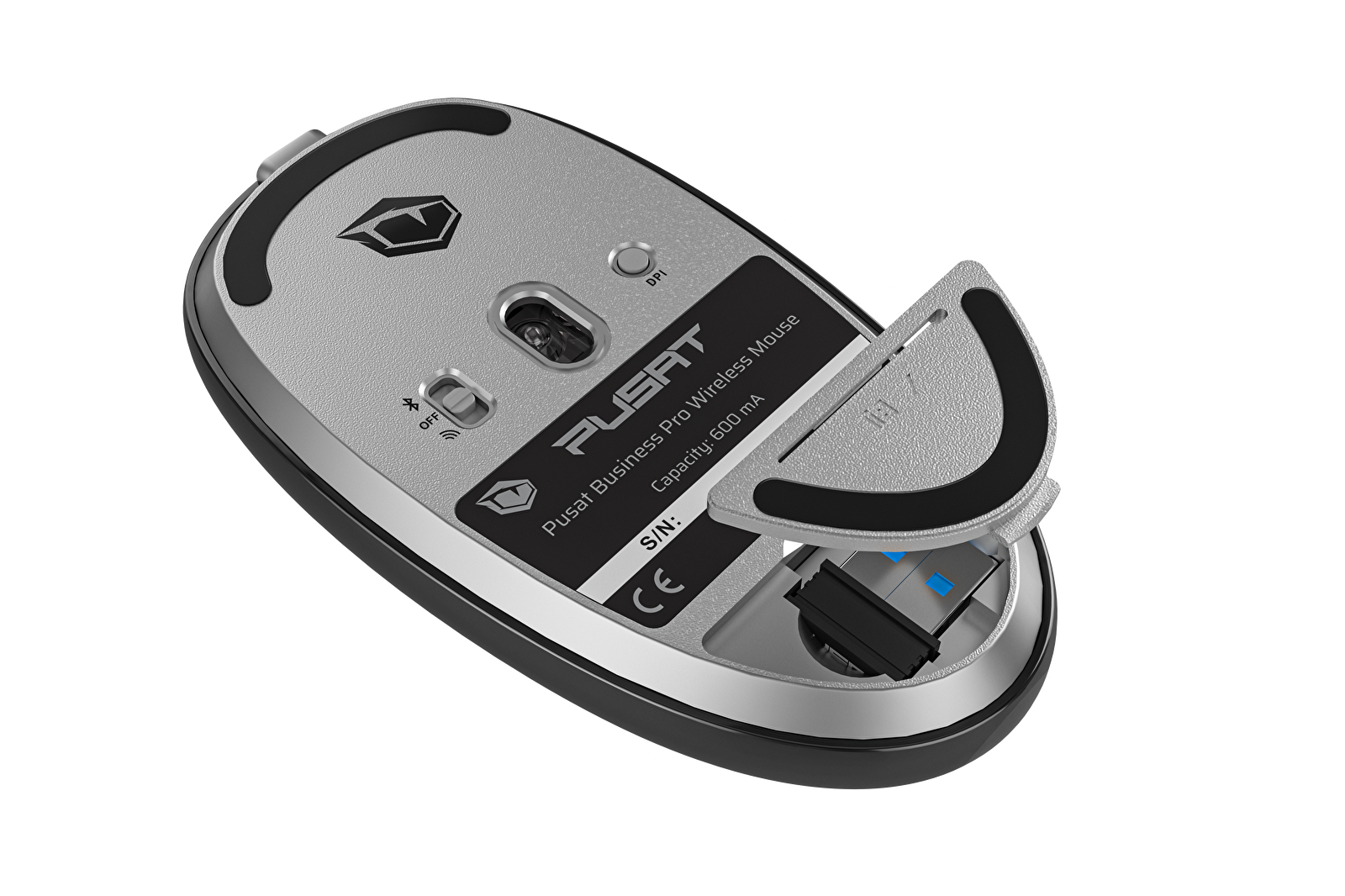 Pusat Business Pro Kablosuz Mouse - Gümüş 23030